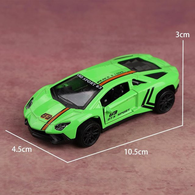 Linyi toy car Verschiedene Rennwagen, Legierungs-Modellauto, 1:43, ab 4 Jahren - Bild 1