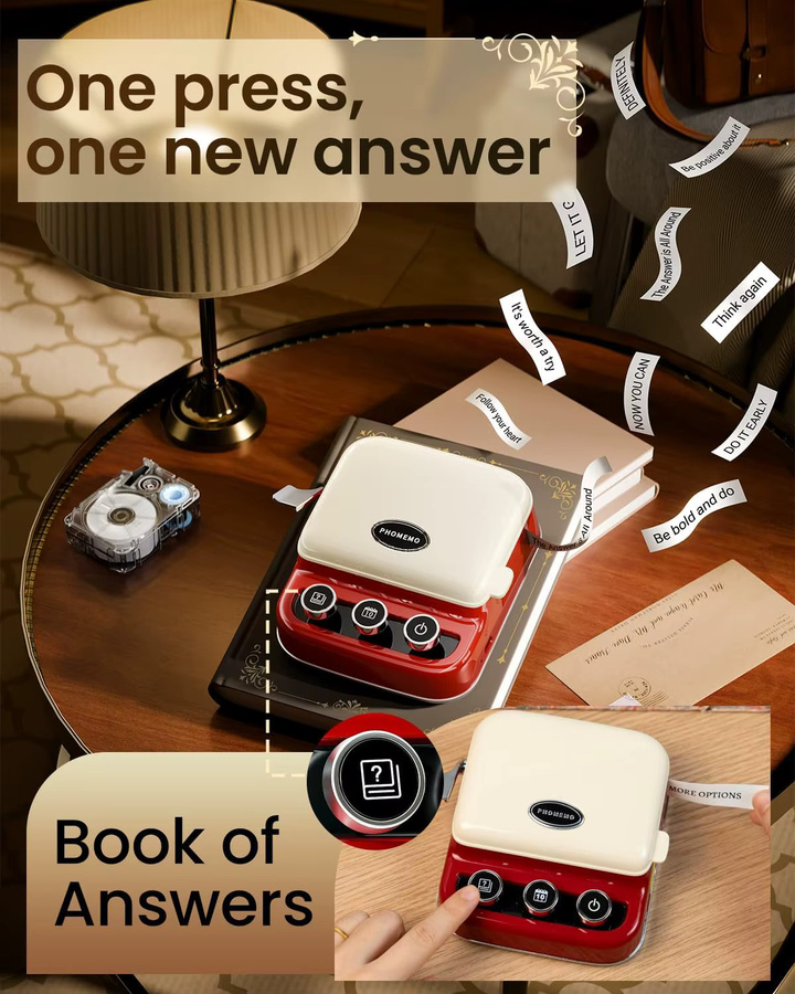 Phomemo P15 Mini-Bluetooth-Etikettendrucker für farbige Etiketten und individuellen Text - Bild 4
