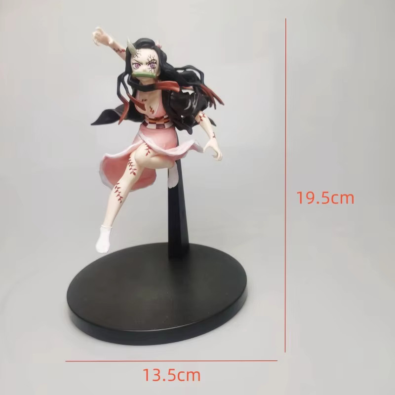 Bandai Demon Slayer Tanjirou Agatsuma Zenitsu Kyoujurou, Actionfigur, PVC - Bild 4