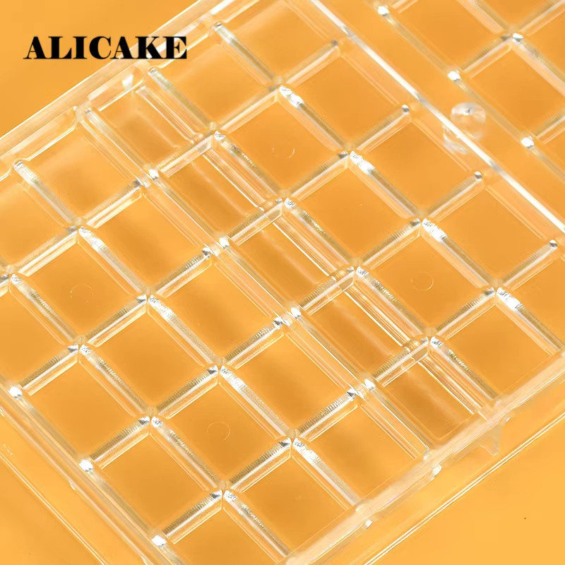 ALICAKE Schokoladenform aus Polycarbonat in runder Form, transparent - Bild 4