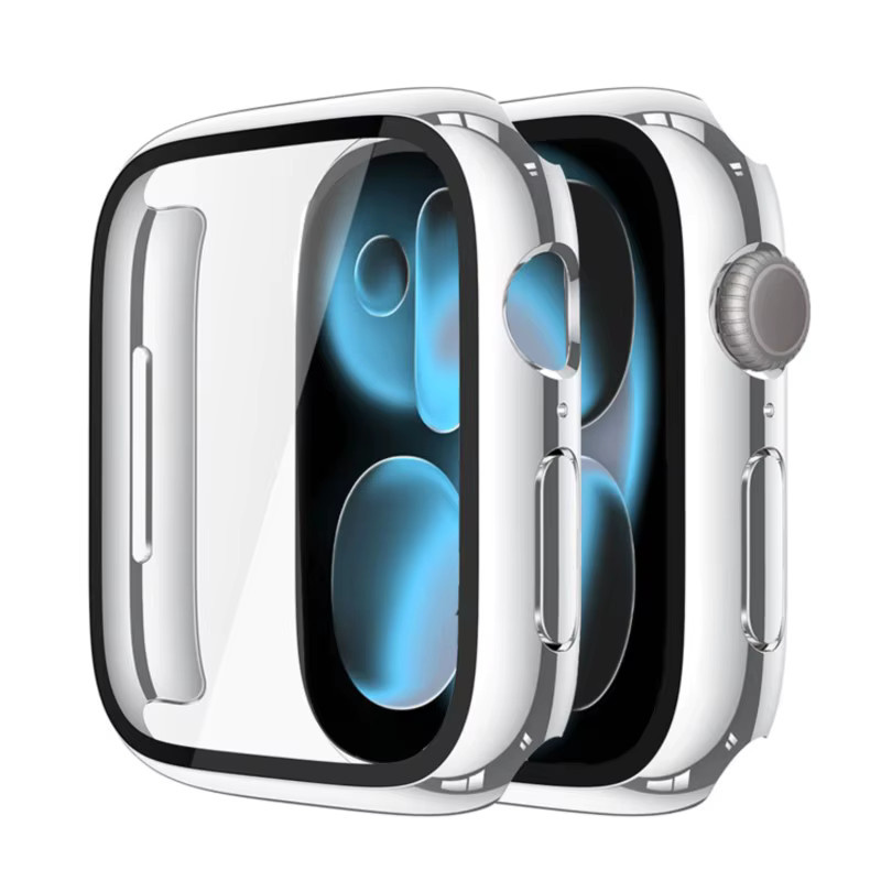 Apple Watch Displayschutzfolie, hartes PC, gehärtetes Glas, 42 mm, 46 mm - Bild 2