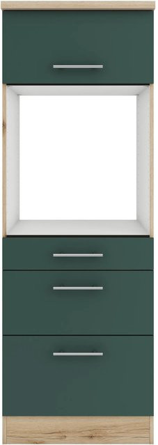 OPTIFIT Savona405 Küchen-Geräteumbauschrank in Steingrün, Breite: 60 cm, Tiefe: 56,5 cm - Bild 1