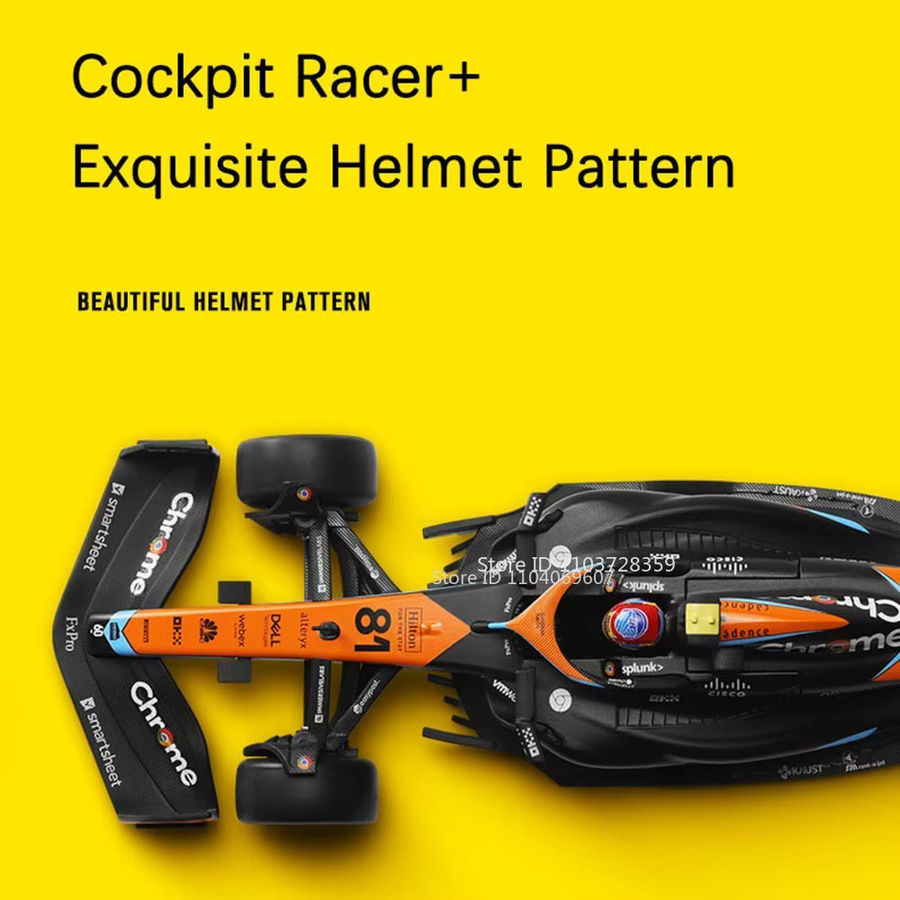 RMZ city McLaren MCL60, Spielzeug-Sportwagenmodell, Maßstab 1:24, Metall, Gummi - Bild 4