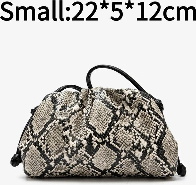Cloud Clutch für Damen, Schlangenmuster, Weft - Bild 1
