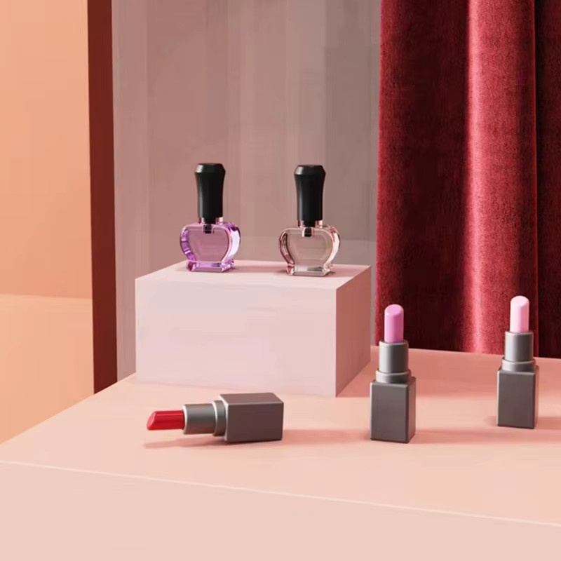 1/12 Puppenhaus Miniatur Lippenstift Parfüm Make-up Pinsel, Zubehör - Bild 2
