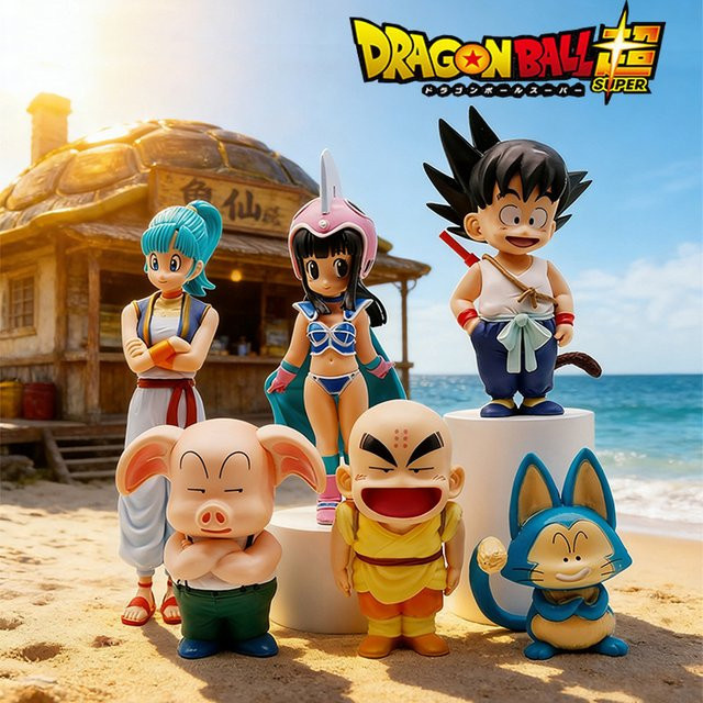 Bandai Dragon Ball Super Actionfiguren, 6-teiliges Set, Bunt / Mehrfarbig - Bild 1
