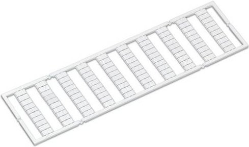 WAGO 793-463 Beschriftungsschilder aus Kunststoff in Weiß, 50 Stück - Bild 1