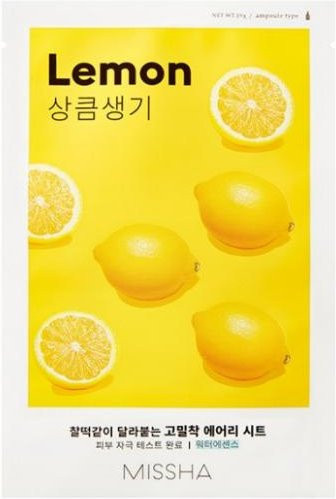 Missha Aufhellende Tuchmaske mit Zitrone und Vitamin C, Unisex - Bild 1