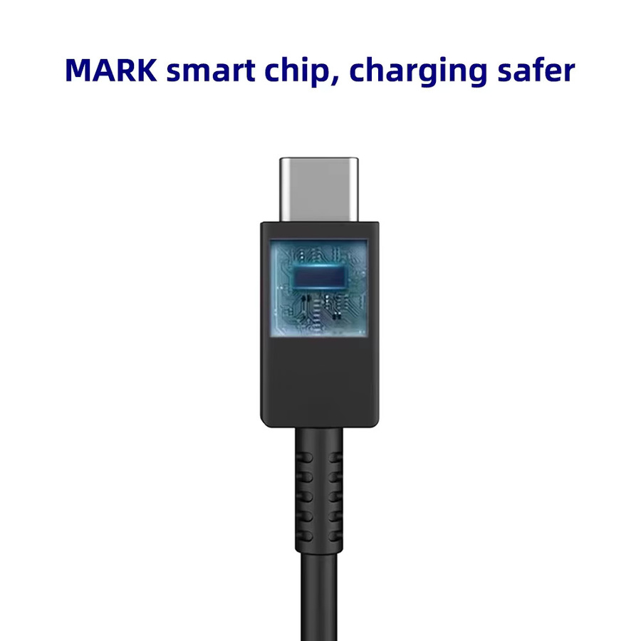 NNBILI 3er-Set USB-C Typ-C Kabel 45W PD Schnellladekabel und Datenkabel in Schwarz für Samsung Galaxy S24 S23 S22 S21 S20 Ultra Note 10 5G A54 A53 - Bild 3