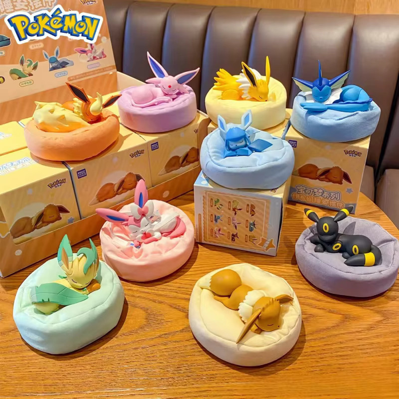 FUNISM Eeveelution Schlafpositionen-Serie Blind Box, Eevee Anime-Figuren, Pokémon - Bild 5