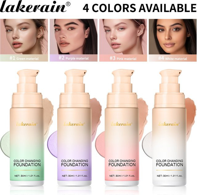 Lakerain Magic Farbwechselnde Flüssig-Foundation, natürlich - Bild 1