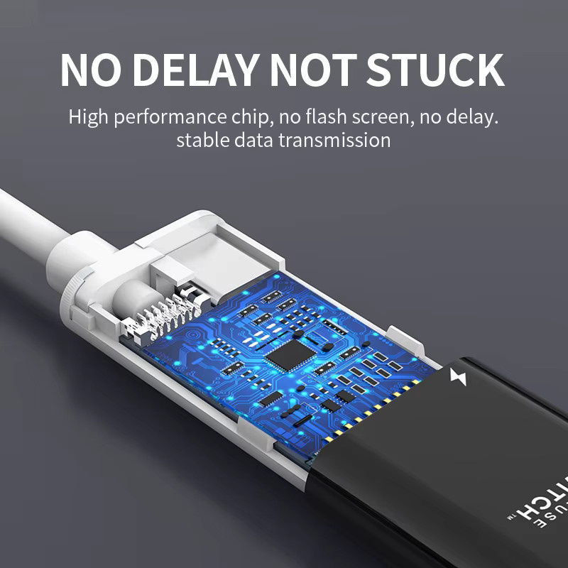 Gopala USB-C auf HDMI Kabel in Schwarz für 4K 60Hz HDTV Verbindung mit iPhone, MacBook, Switch und Laptop - Bild 3