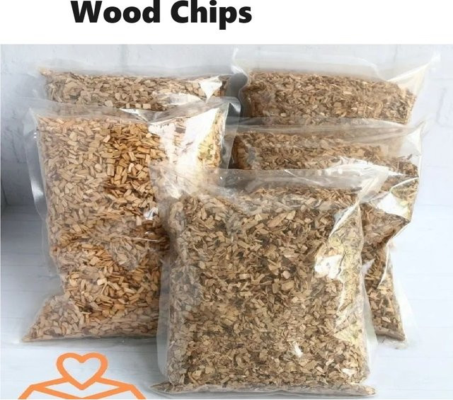 Geräucherte Sägemehl-Holzspäne Apfel Kirsche Eiche Hickory 125 g - Bild 1