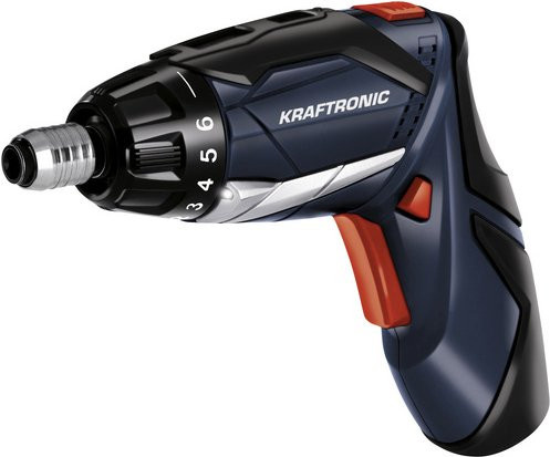 KRAFTRONIC Akku-Bohrschrauber KT-AS 3,6 Li, 3,6 V, inklusive Akku, blau/schwarz - Bild 1