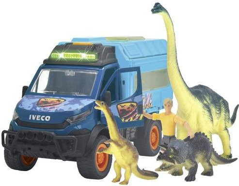 Dickie Toys Dino World Lab LKW Modell mit Dinosaurier-Thema - Bild 1