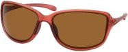 Oakley COHORT Sonnenbrille, Rechteckig, Vollrand, Kunststoff, Damen, rot, braun - Bild 1