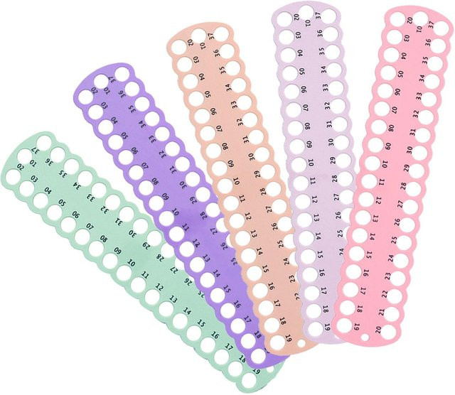 Homyl Stickerei Floss Organizer Set aus Kunststoff, 6 Teile, Multicolour, Fadenhalter und Sortierwerkzeug für Kreuzstich und Nähzubehör - Bild 1