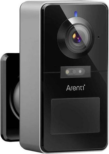 Arenti POWER1Q WLAN IP Überwachungskamera in Schwarz mit 2560 x 1440 Pixel Auflösung - Bild 1