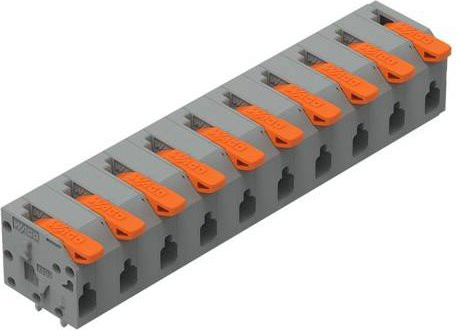 WAGO 2601-1310 Leiterplattenklemme Grau 20 Stück - Bild 1