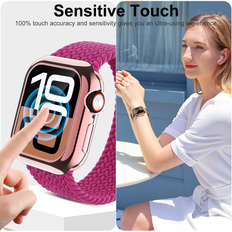 Apple Displayschutzfolie, transparent, Unisex - Bild 2