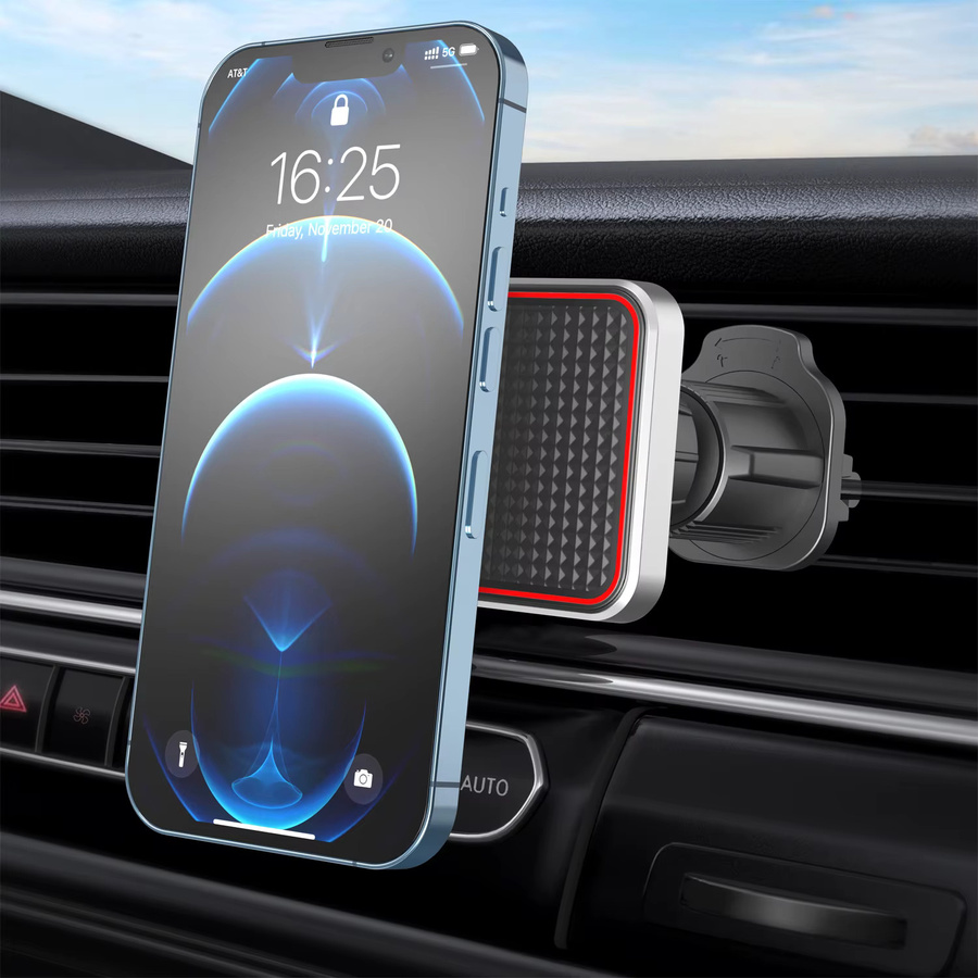 Magnetische Autotelefonhalterung mit Twist-Lock-Entlüftungsöffnung und 6 starken Magneten in verschiedenen Farben - Bild 2
