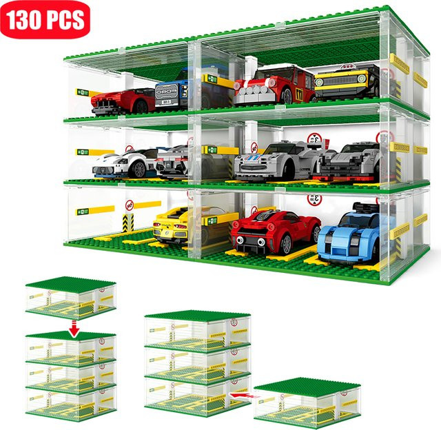 SEMBO BLOCK Stadt Sport Autos Garage, Bausteine, ab 3 Jahre - Bild 1