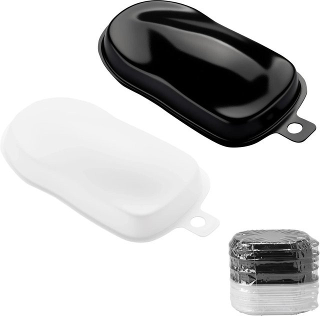 Wiltec Speed Shapes Lackfrosch Folienmodell zum Lackieren, 30 Stück, Weiß und Schwarz - Bild 1