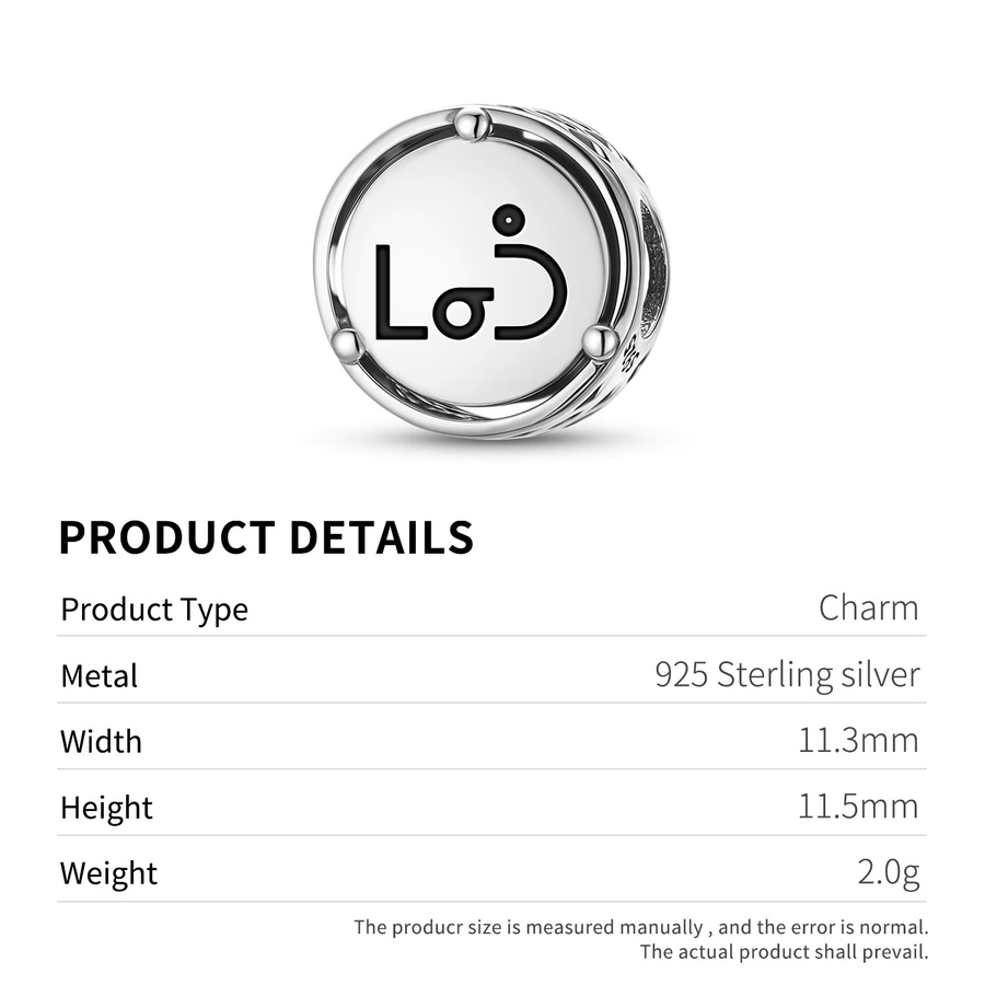 Lakota Charm-Anhänger, 925 Silber, Unisex - Bild 3