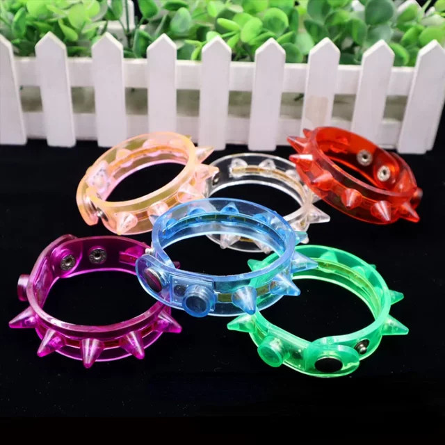 Mehrfarbiges LED-Leuchtarmband, Unisex - Bild 1