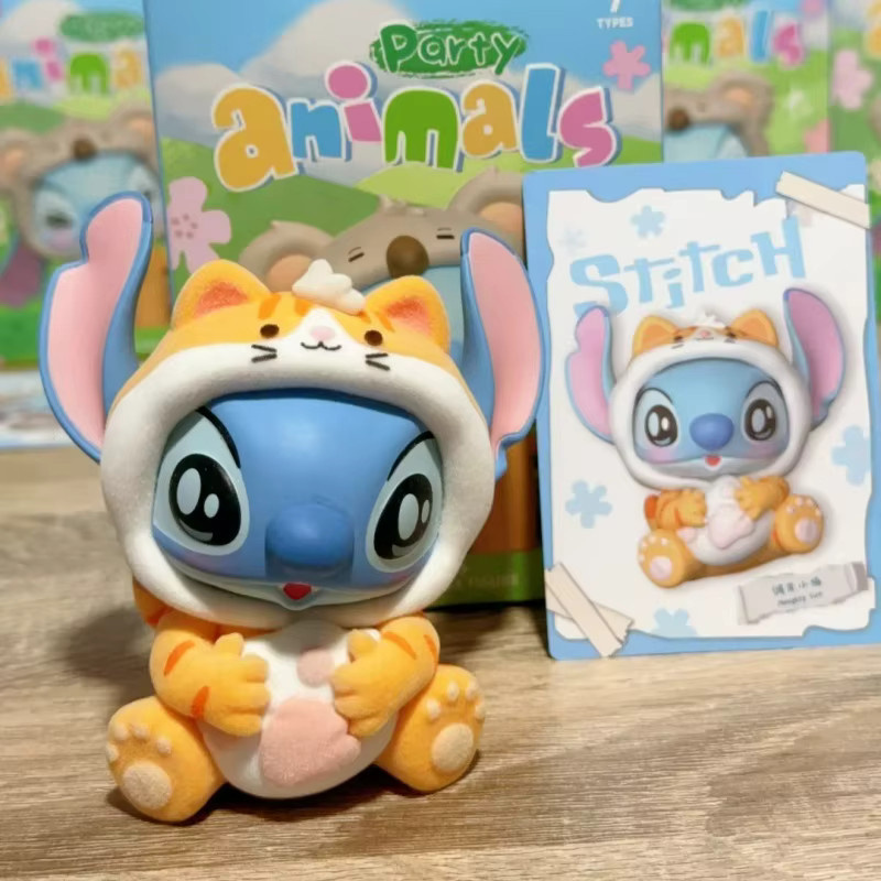 Disney Lilo Stitch Animal Party Series Blind Box, Überraschungsfigur, Einzelfigur - Bild 1