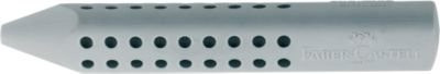 Faber-Castell Radiergummi Grip in Stiftform, Grau - Bild 2