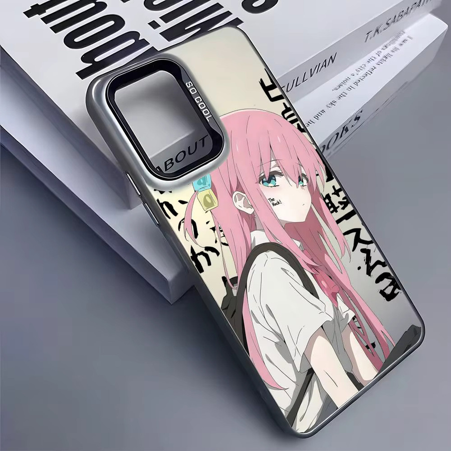 Anime Bocchi the Rock Handyhülle für Samsung Galaxy S25 S24 S23 S22 S21 Ultra Plus 5G, glänzende stoßfeste TPU-Abdeckung, Multicolour - Bild 4