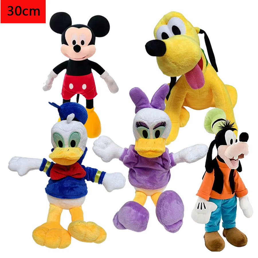 Disney Minnie Mickey Mouse Goofy Pluto Daisy Donald Duck Plüschfiguren - Bild 3