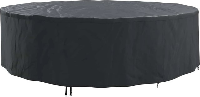 vidaXL Gartenmöbelabdeckung aus 420D Polyester in Schwarz B/T/H: 320 x 320 x 85 cm - Bild 1