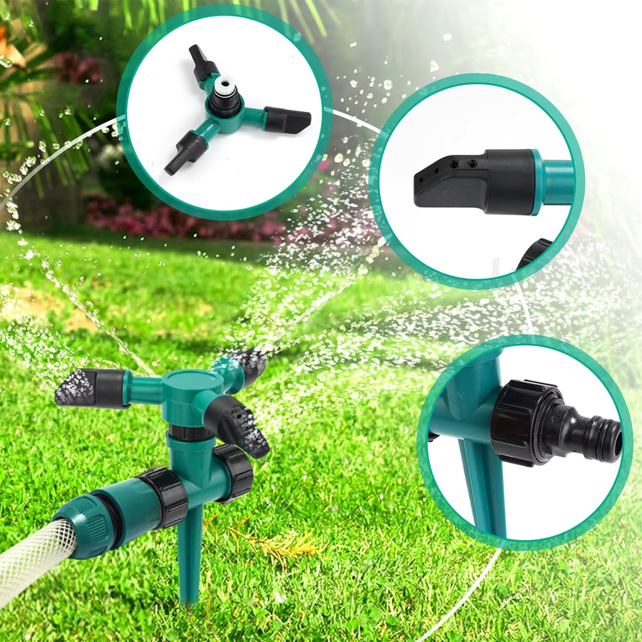 Automatischer Gartenbewässerungssprinkler mit 360 Grad Drehung für die landwirtschaftliche Bewässerung - Bild 3