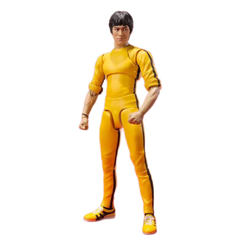Bandai Bruce Lee Actionfigur, Gelb, Kunststoff - Bild 2