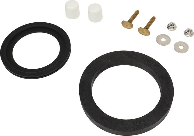 Dometic Wohnmobil-Toilettendichtungs-Set mit Flansch und Befestigungsmaterial für Dometic 300 310 320 in Weiß - Bild 1