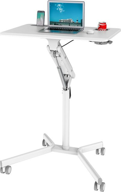 hjh OFFICE Stehschreibtisch STAND VM-SU mit MDF Platte und Stahlgestell - Bild 1