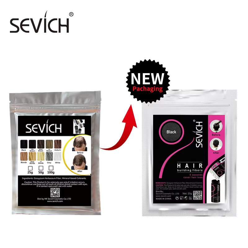 Sevich Haarfaser Keratin Puder, 100 g, für feines Haar - Bild 2