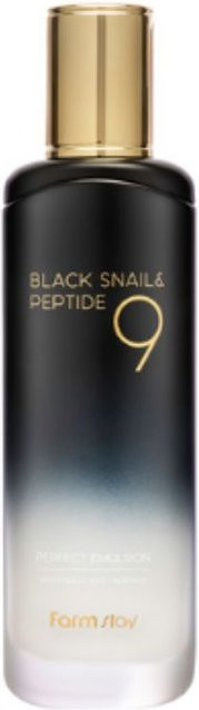 Farmstay Black Snail & Peptide 9 Perfect Emulsion, 120 ml, Lotion - Bild 1