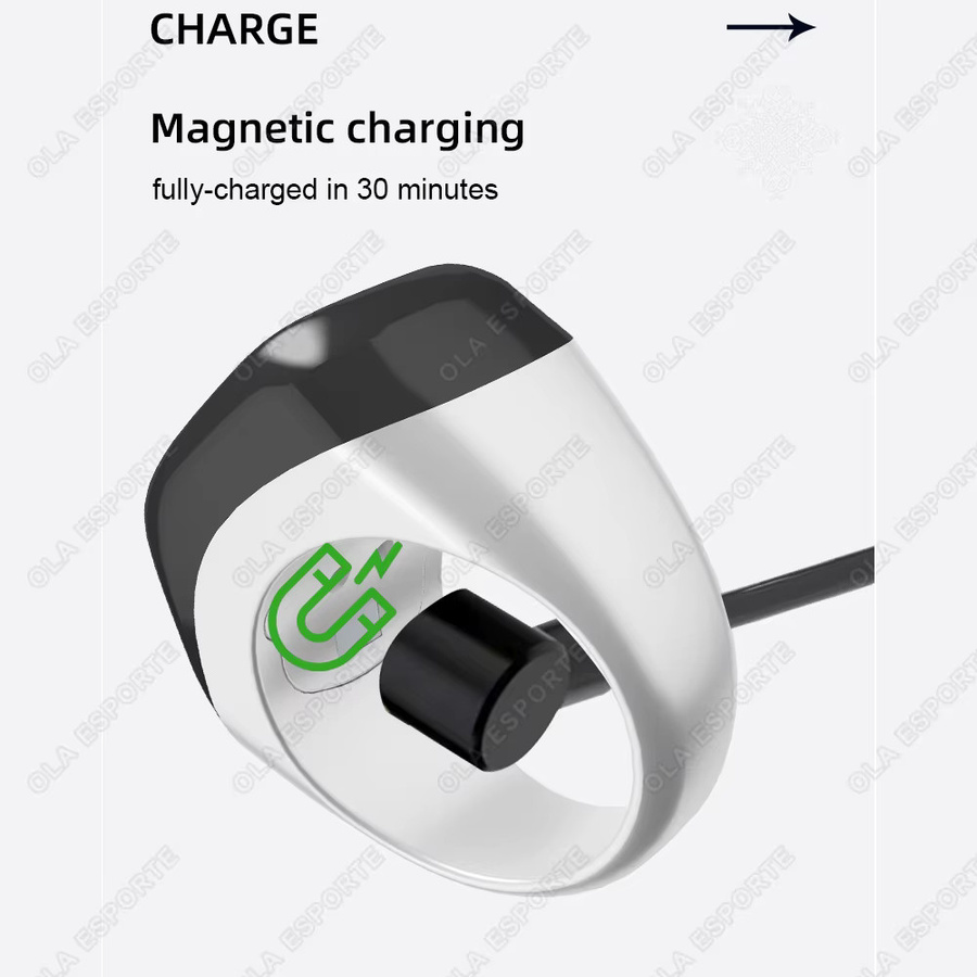 Smarter Zikr-Ring von Ola Esporte mit Bluetooth-Zählfunktion und Zeiterinnerung für Unisex, erhältlich in Pink oder Schwarz - Bild 4