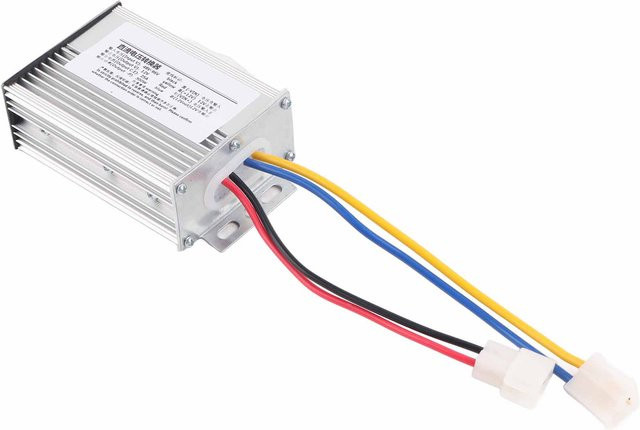 Step-Down-Stromversorgungsmodul Konverter 48V-96V auf 12V 25A in Silber - Bild 1