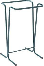 Müllsackträger Mottez für 100/110 l Müllsäcke, stationär, grün, B: 45 cm, T: 46 cm, H: 75 cm - Bild 1