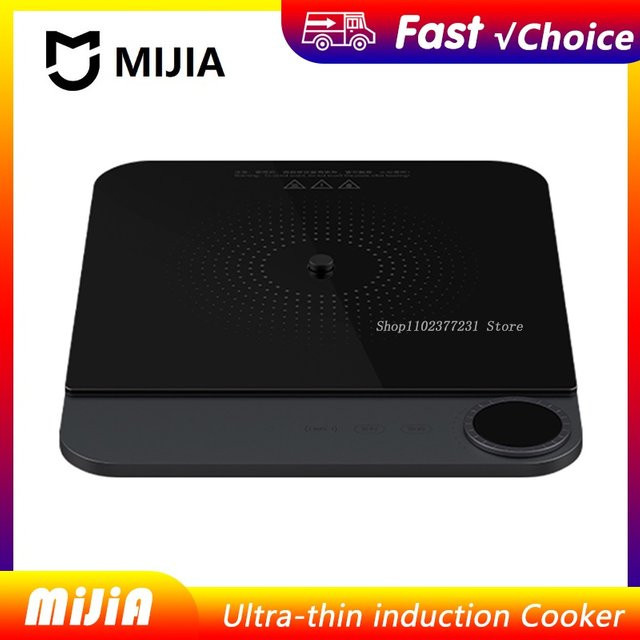 Mijia Ultraflacher Induktionsherd 2100W mit App-Steuerung, Schwarz - Bild 1