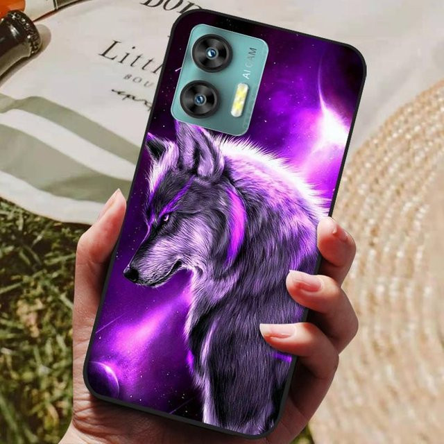 Weiche Silikon-Handyhülle für Oukitel C35 und Oukitel C36 in Purple - Bild 1