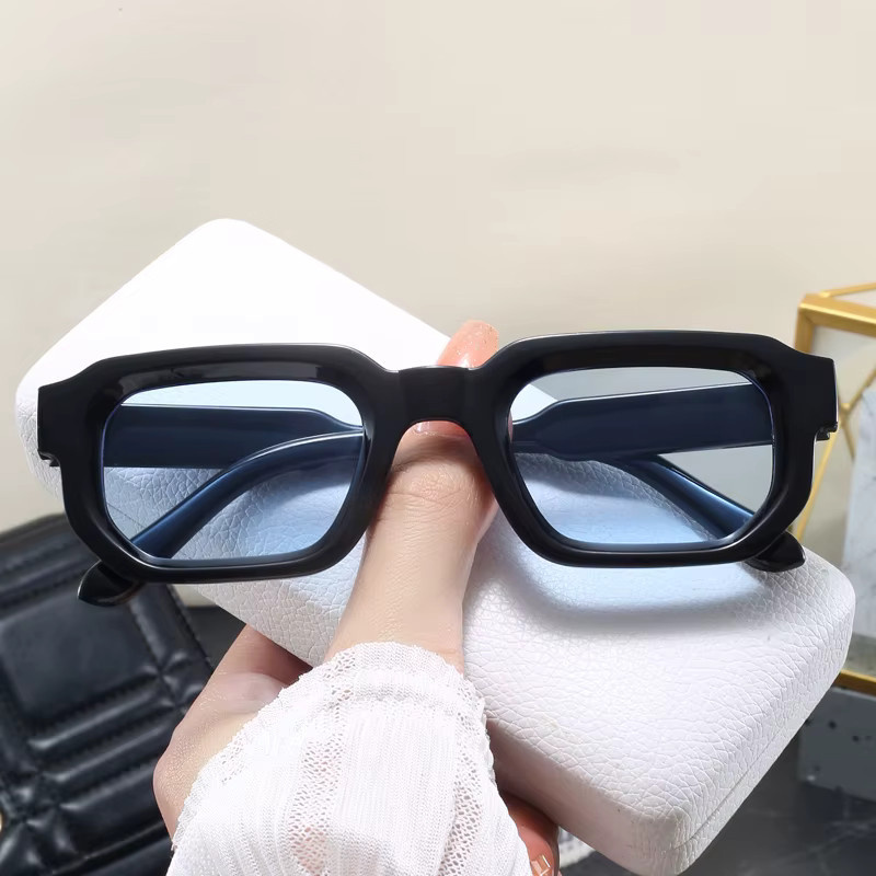 Sumory Sonnenbrille, Square, Vollrand, Kunststoff, Schwarz, Unisex - Bild 3