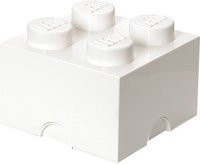 LEGO Storage Brick 4 Aufbewahrungsbox weiß stapelbar - Bild 1