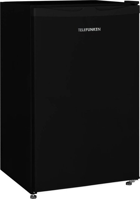 Telefunken CF-31-121-B Vollraumkühlschrank in Schwarz mit 90 l Nutzinhalt, freistehend mit Temperaturregelung und LED-Innenbeleuchtung - Bild 1