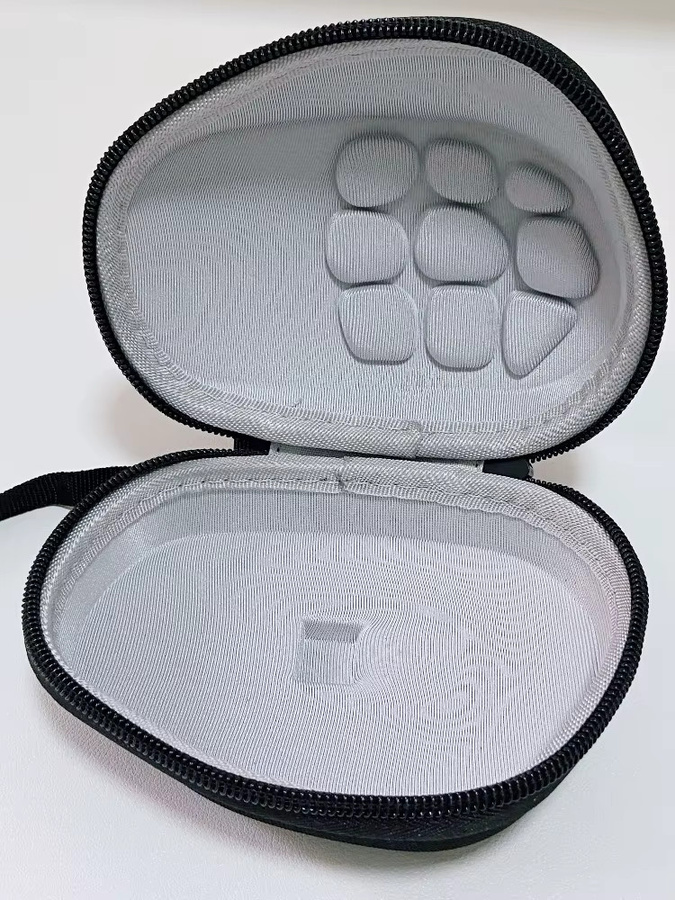 Stoßfeste EVA Maustasche in Schwarz kompatibel mit Logitech MX Master 4 3 3S kabellose Maus - Bild 3