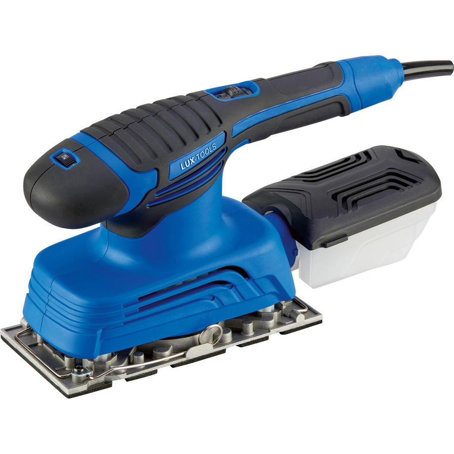 LUX-TOOLS Schwingschleifer E-SWS-280 in Blau-Schwarz mit Netzbetrieb - Bild 2